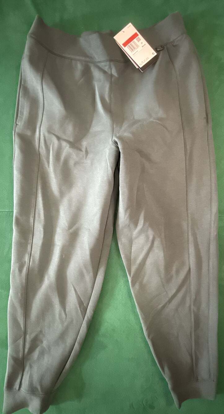 Nike Women's Dri-FIT 24/7 Training Jogger Pants Gray Size L